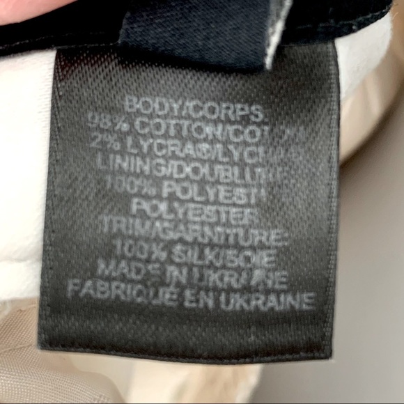 MARC BY MARC JACOBS Pencil Skirt With Pleats on Back 100% Cotton Sateen White - Picture 5 of 13